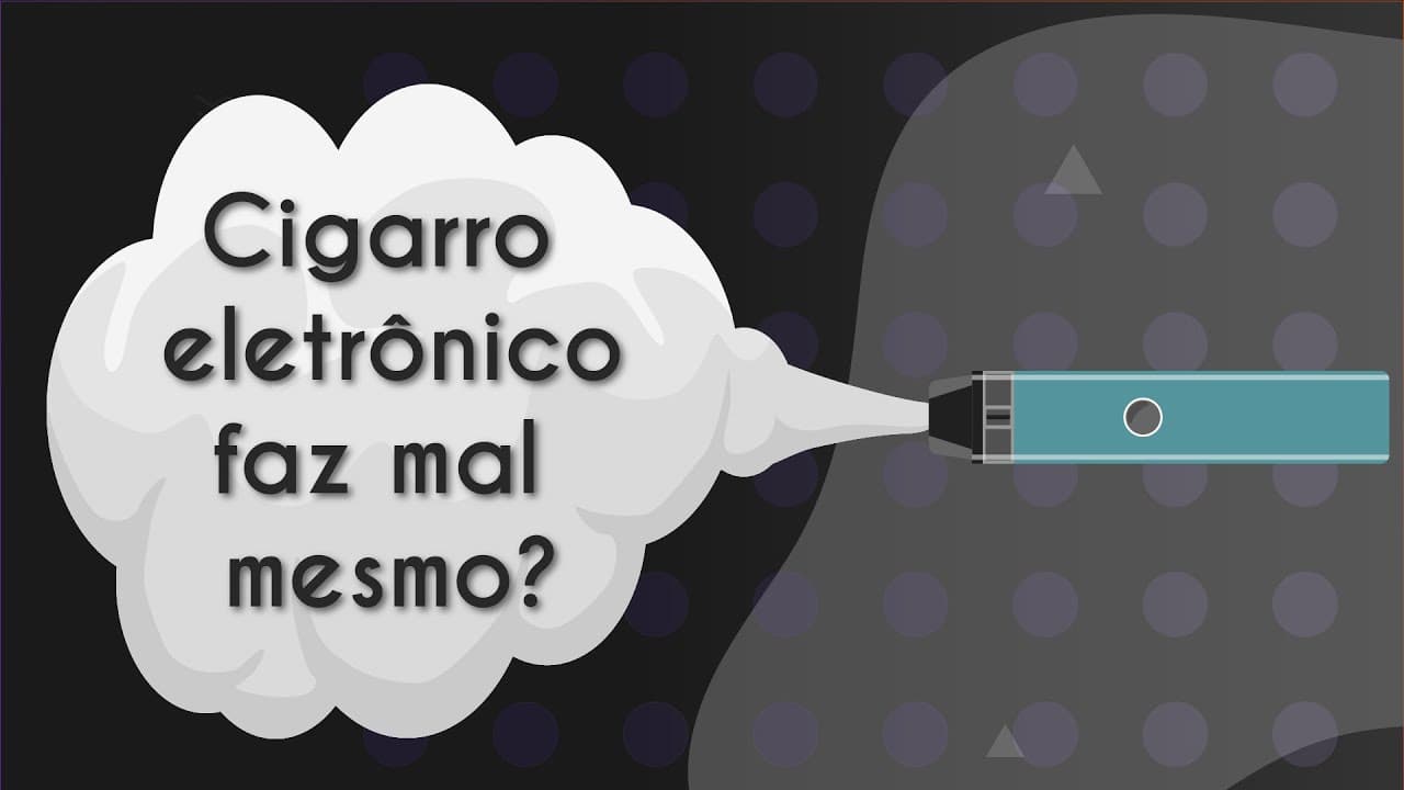 Thumbnail: Cigarro eletrônico, faz mal assim mesmo? - Brasil Escola