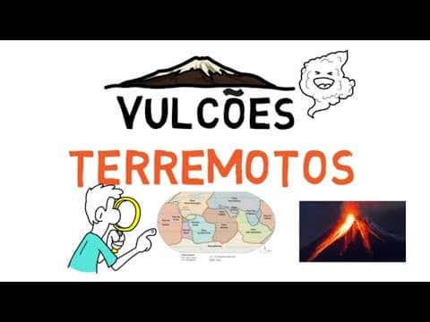 Thumbnail da aula: VULCÕES E TERREMOTO - #placastectonicas