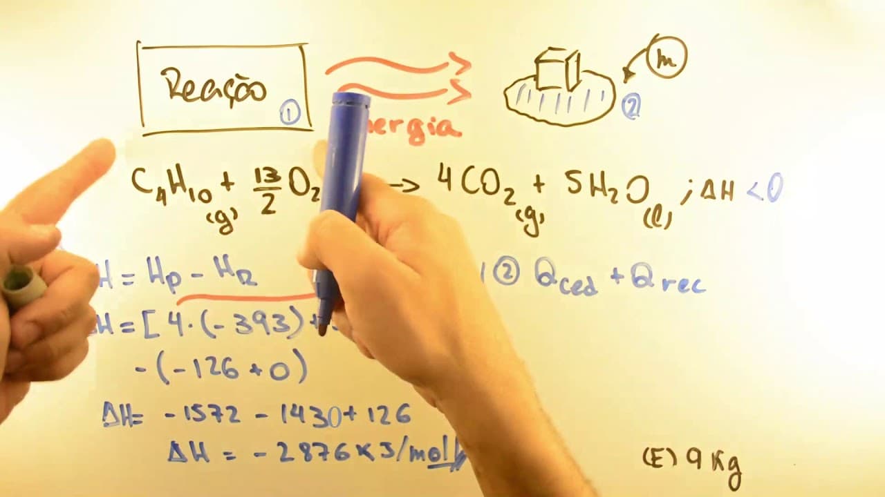Thumbnail: Entalpia DERRETENDO UNESP 2020 - Química 79 - Entalpia de Formação - 1ª Fase - Aulas A+ Resolve