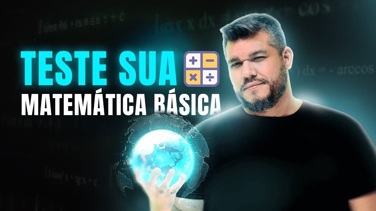 Thumbnail: Se você passou pelo Ensino Fundamental deve saber isso!