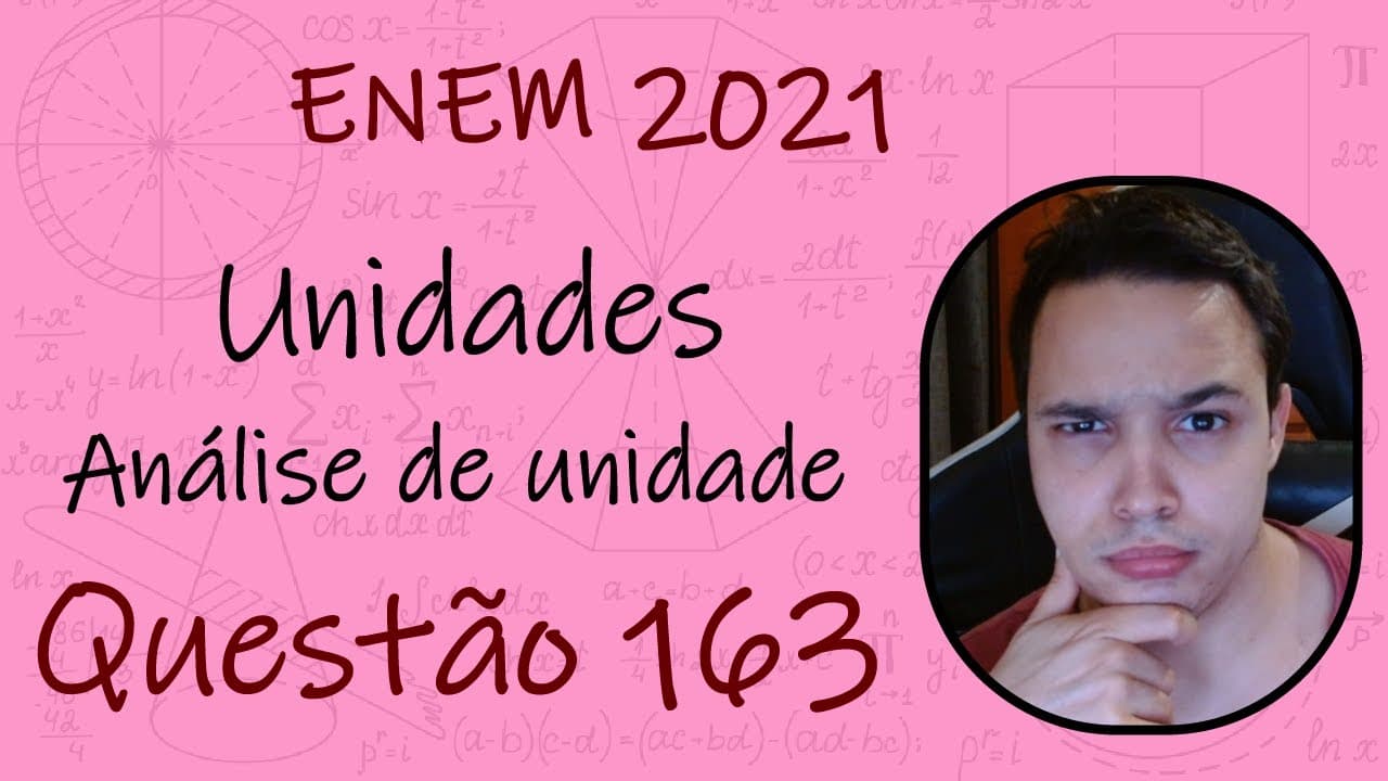 Thumbnail: ENEM 2021 - A relação de Newton-Laplace estabelece que o módulo volumétrico de um fluido é diretamen