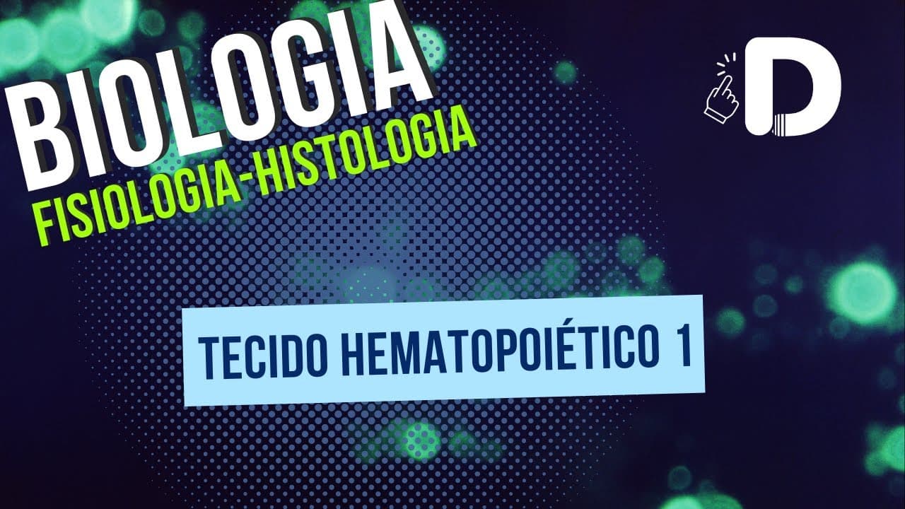 Thumbnail: Tecido Conjuntivo Hematopoiético Parte 1 - Histologia - Biologia - Preparatório Enem