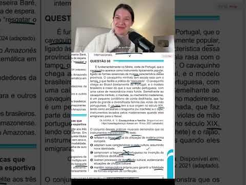 Thumbnail da aula: Fazendo as questões do ENEM em menos de 1 minuto 06-10
