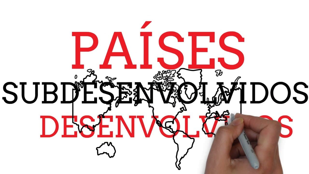 Thumbnail: PAISES DESENVOLVIDOS E SUBDESENVOLVIDOS