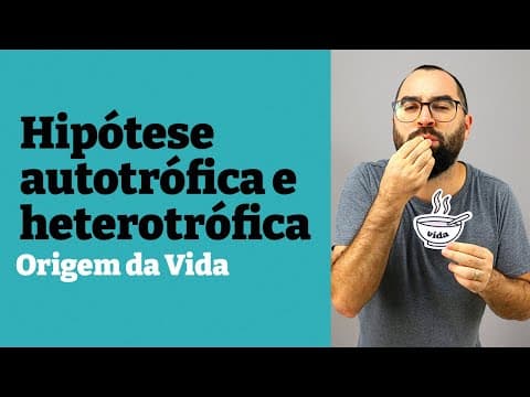 Thumbnail da aula: Hipótese autotrófica e heterotrófica - Origem da Vida - Aula 03 - Módulo 0 - Prof. Guilherme