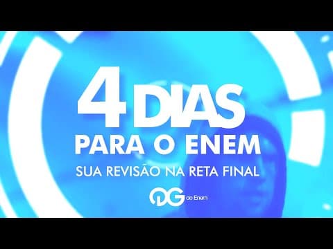 Thumbnail da aula: 4 Dias para o Enem | Literatura comMarco Laurindo