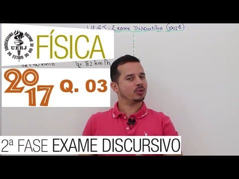 Thumbnail da aula: Uerj 2017 - Exame Discursivo Física - Questão 03