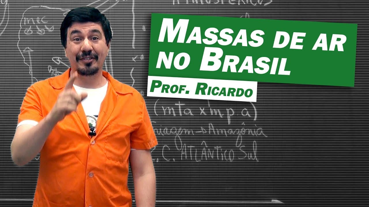Thumbnail: Geografia -  Massas de Ar que Atuam no Brasil
