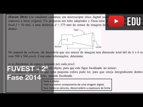 Thumbnail da aula: FUVEST - 2ª Fase - 2014