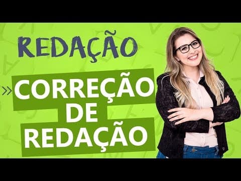Thumbnail da aula: CORREÇÃO DE REDAÇÃO ENEM: COMENTADA E DETALHADA - Profa. Pamba
