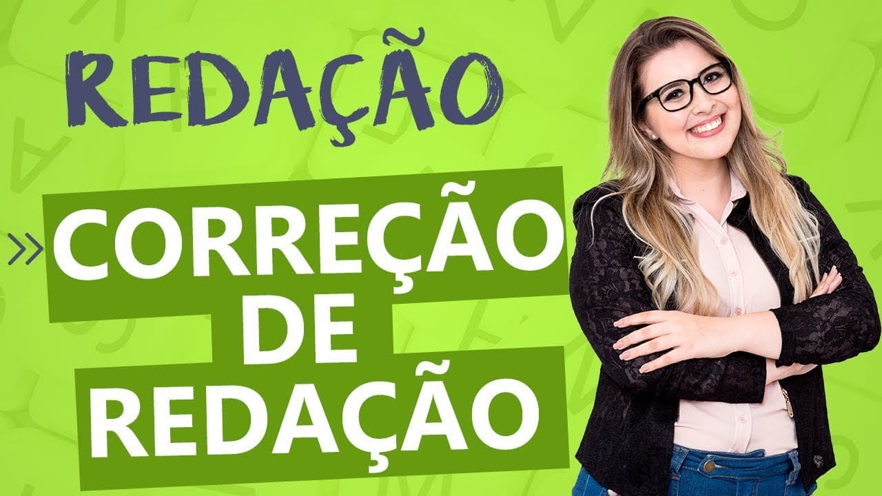 Thumbnail: CORREÇÃO DE REDAÇÃO ENEM: COMENTADA E DETALHADA - Profa. Pamba