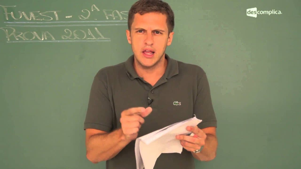 Thumbnail: FUVEST 2011, 2ª Fase - Aula ao Vivo de Português | Descomplica