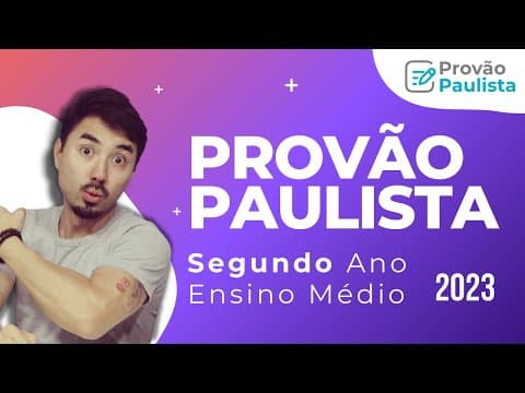 Thumbnail da aula: Provão Paulista 2023 | Prova do Segundo Ano | Química