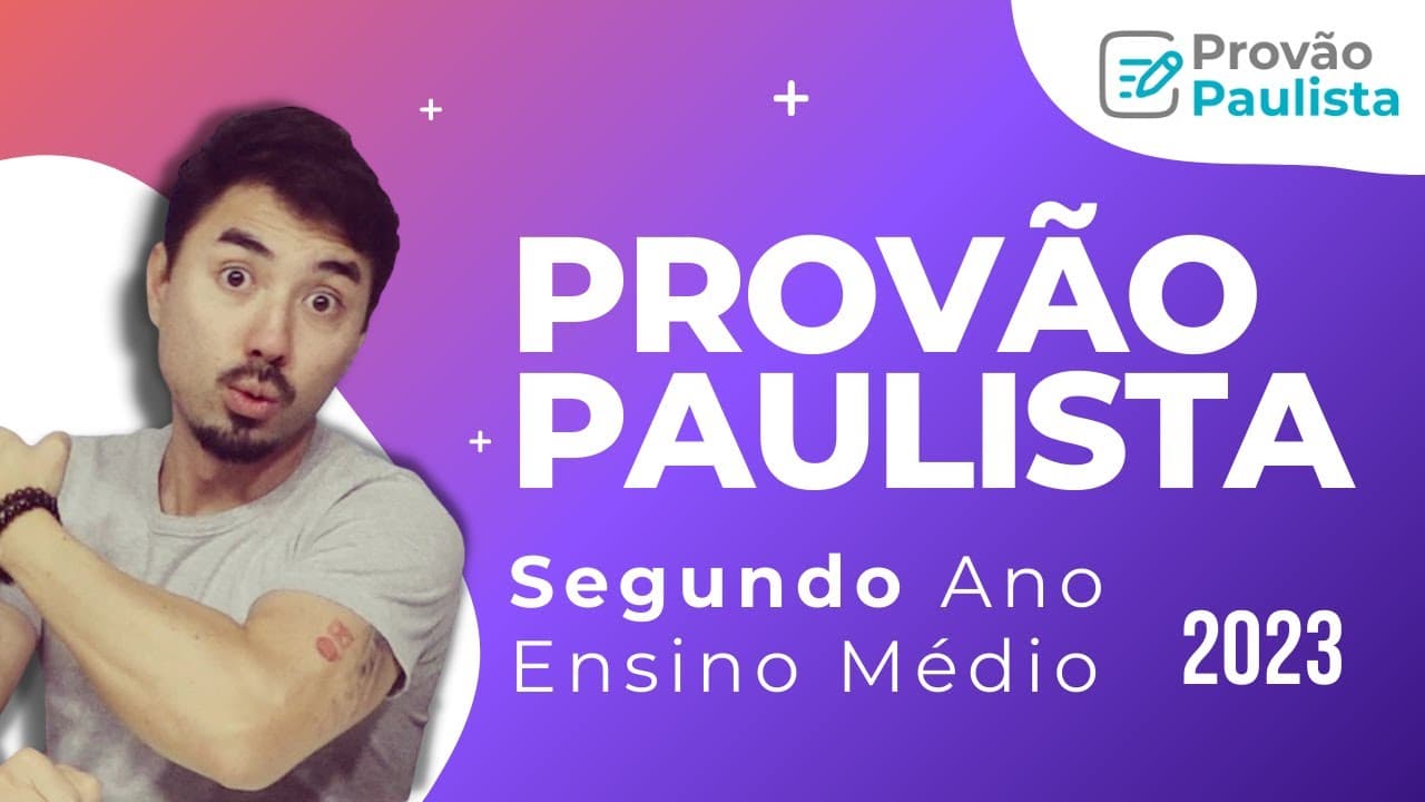Thumbnail: Provão Paulista 2023 | Prova do Segundo Ano | Química