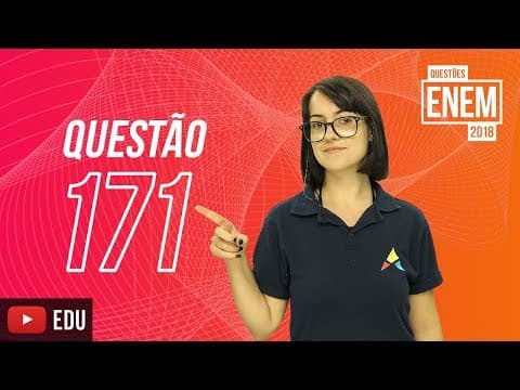 Thumbnail da aula: ENEM 2018 | Funções exponenciais | Questão 171 (caderno amarelo)