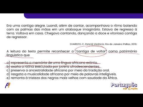 Thumbnail da aula: ENEM 2023 - INTERPRETAÇÃO E INFERÊNCIA DE TEXTOS | Alguém muito recentemente cortara o mato...