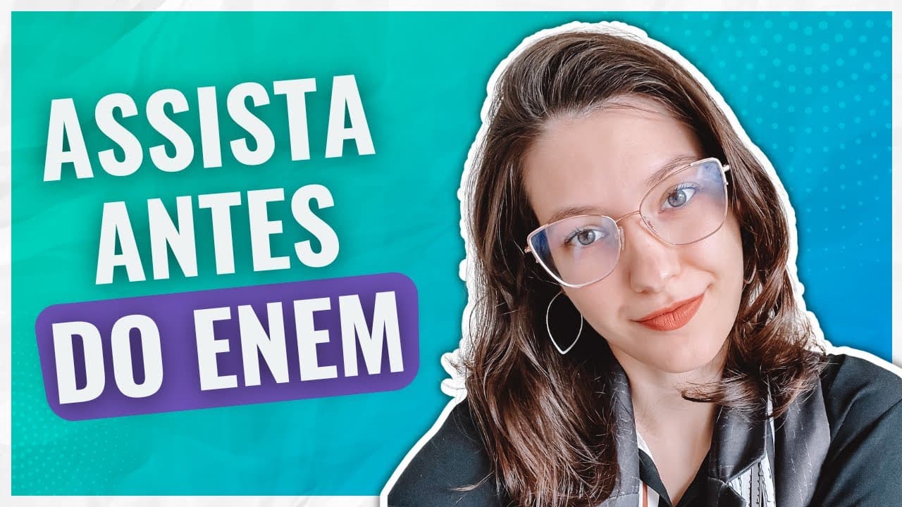 Thumbnail: O último vídeo que você precisa ver antes do ENEM | Método Questiona