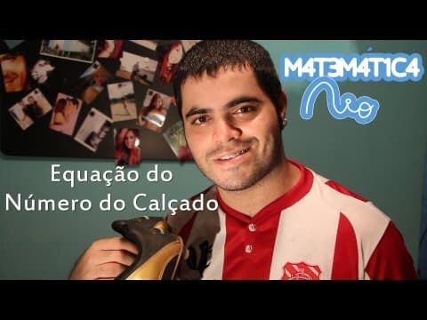 Thumbnail da aula: Como Calcular o Número do Calçado? | Matemática Rio