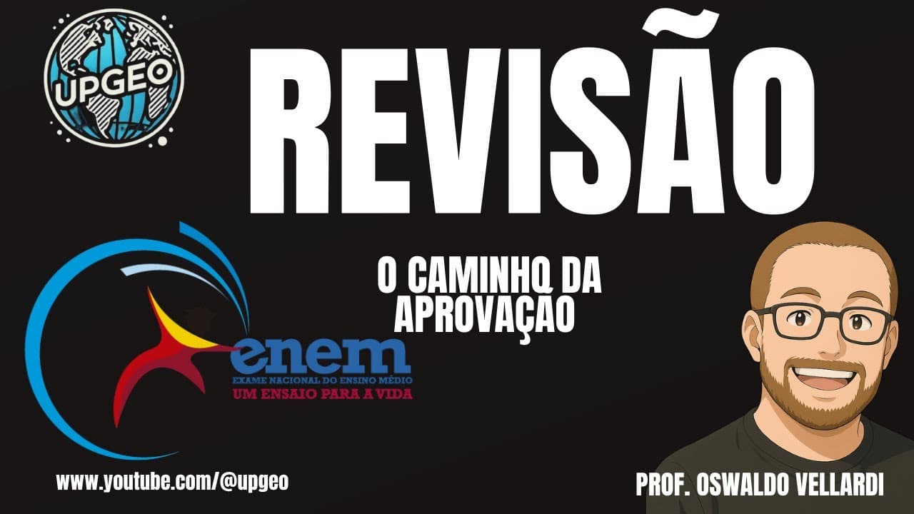 Thumbnail: Revisão - ENEM 2025 - Geografia