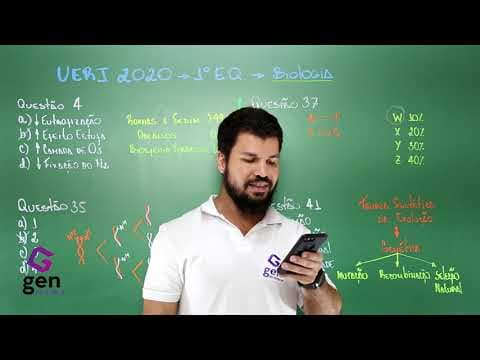 Thumbnail da aula: [UERJ] Correção de Prova - Biologia / 1º E.Q.