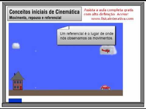 Thumbnail da aula: Movimento, repouso e referencial