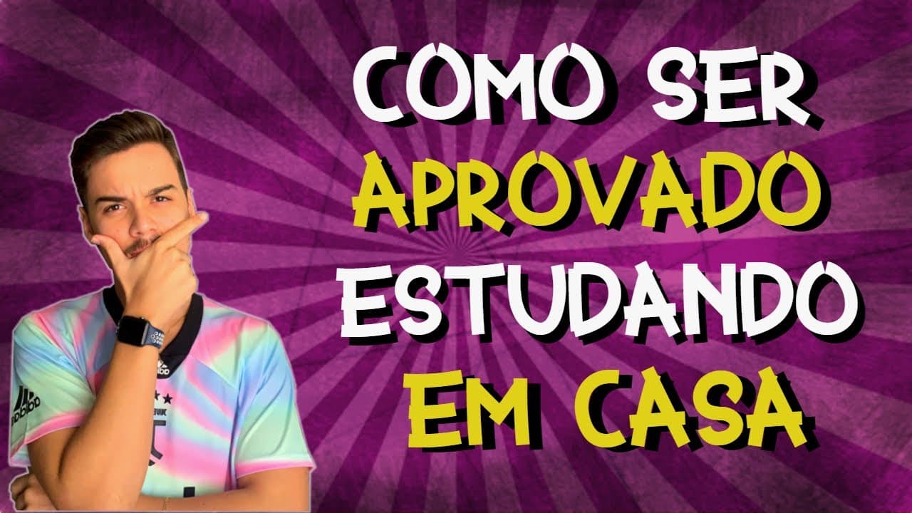 Thumbnail: COMO ESTUDAR SOZINHO PARA O ENEM? - Método Para Ser Aprovado Estudando Em Casa!