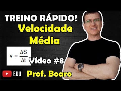 Thumbnail da aula: VELOCIDADE MÉDIA - EXERCÍCIO - TREINO RÁPIDO - Prof  Marcelo Boaro VÍDEO# 8