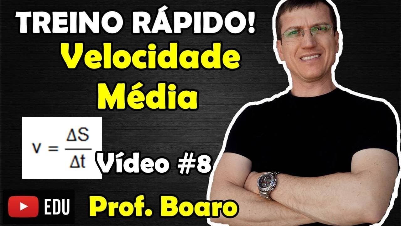 Thumbnail: VELOCIDADE MÉDIA - EXERCÍCIO - TREINO RÁPIDO - Prof  Marcelo Boaro VÍDEO# 8