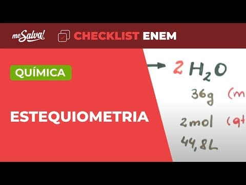 Thumbnail da aula: Química no ENEM 2024: Estequiometria