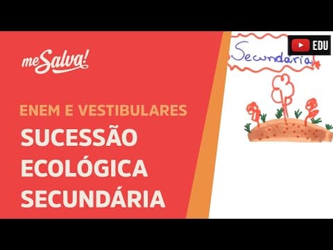 Thumbnail da aula: Me Salva! ECO20 - Ecologia - Sucessão ecológica: secundária