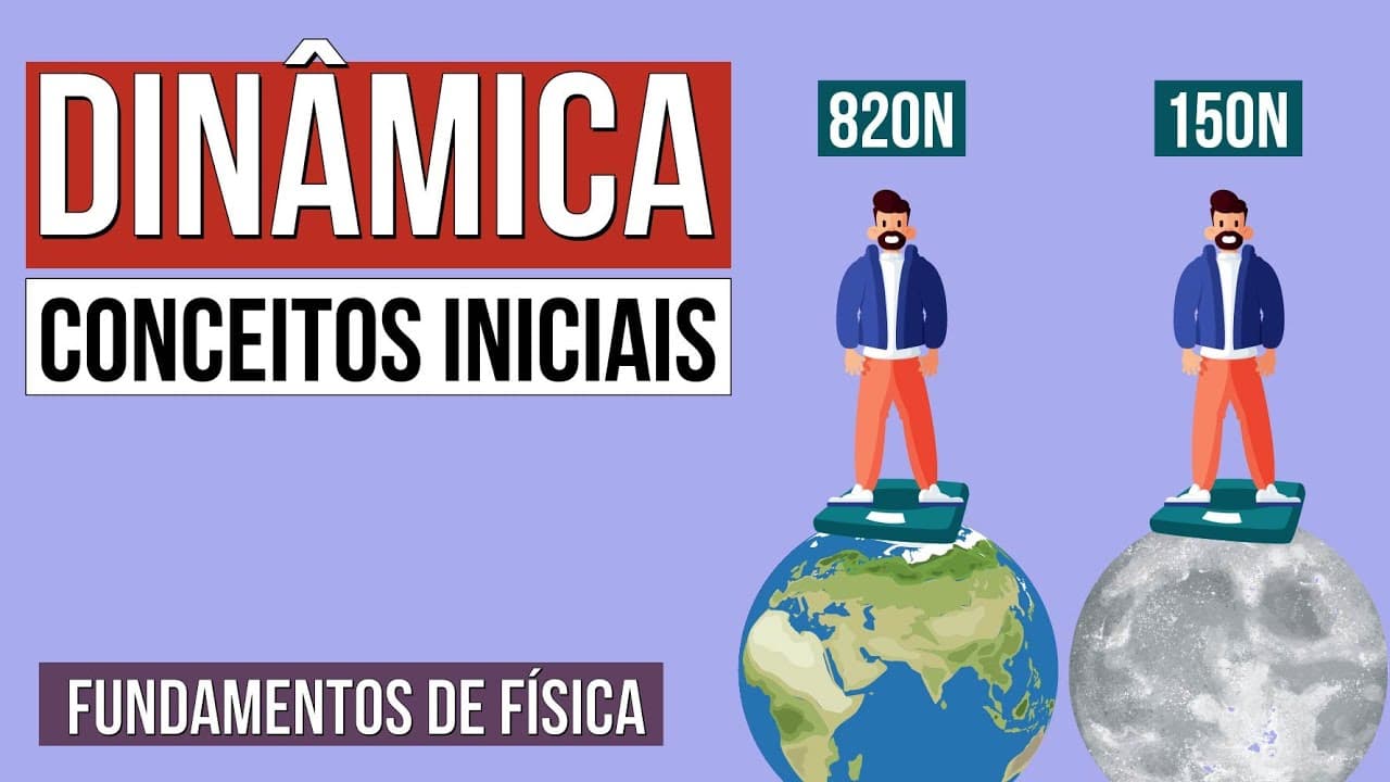 Thumbnail: DINÂMICA: conceitos iniciais | Fundamentos de Física para o Enem | Flaversson Messias Batista