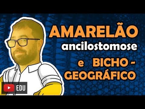 Thumbnail da aula: Ancilostomose (Amarelão) e Bicho-geográfico - Aula 15 - Módulo VI: Zoologia | Prof. Guilherme