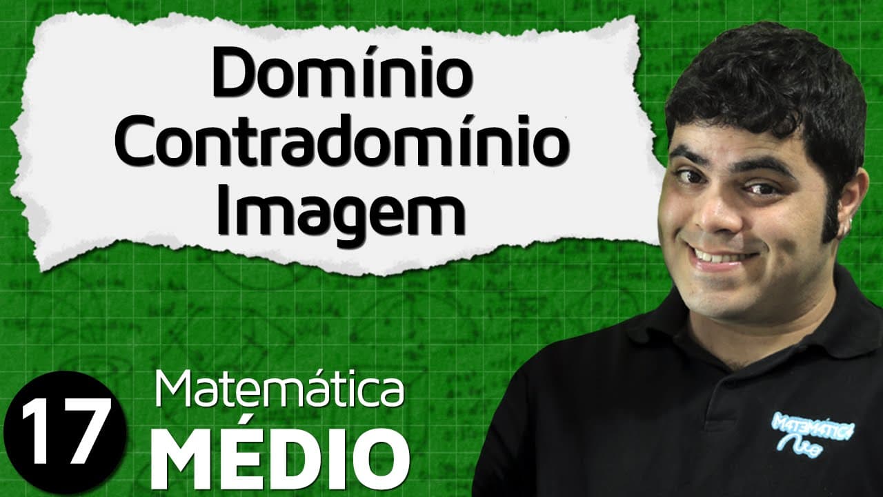 Thumbnail: Funções: Domínio, Contradomínio e Imagem de uma Função | MEM #17
