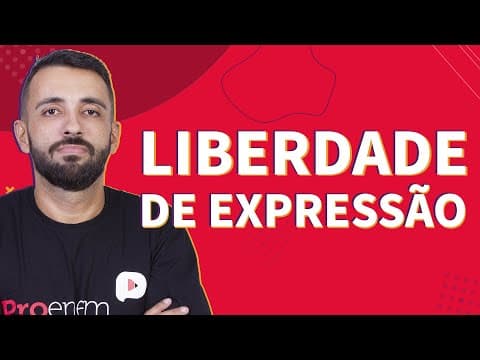 Thumbnail da aula: ATUALIDADES: Liberdade de expressão | ProEnem