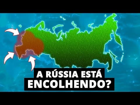 Thumbnail da aula: Por que a Rússia está encolhendo?