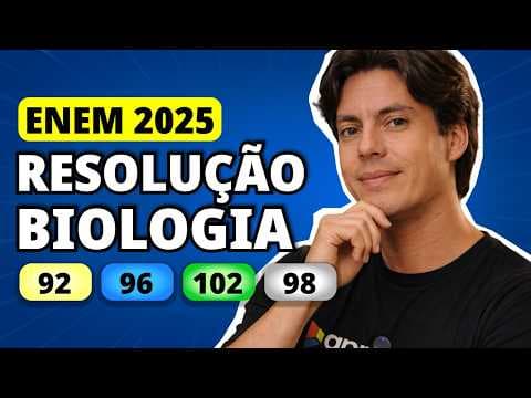 Thumbnail da aula: ENEM 2025 BIOLOGIA – Questão 92 | Os sapinhos-ponta-de-flecha constituem um grupo de espécies