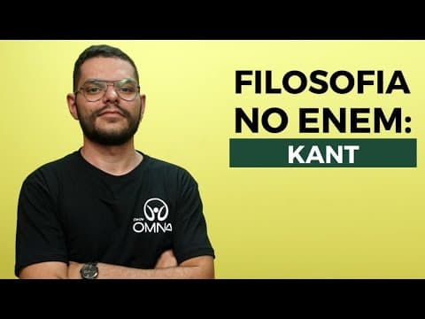 Thumbnail da aula: Filosofia no Enem: Kant - Brasil Escola