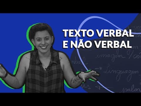 Thumbnail da aula: Stoodi | Pocket Aula: Gramática - Texto Verbal e não verbal