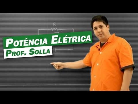 Thumbnail da aula: Física - Potência Elétrica