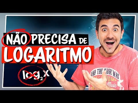 Thumbnail da aula: MACETE: Questões de LOGARITMO sem usar LOG | Matemática Básica