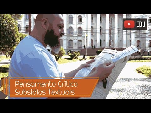 Thumbnail da aula: Subsídios Textuais [Prof. Noslen]