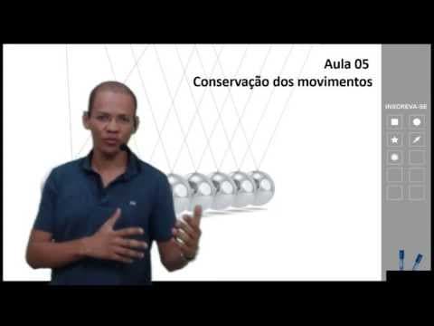 Thumbnail da aula: Impulso, momento linear e colisões