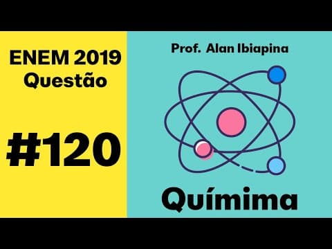 Thumbnail da aula: ENEM - A utilização de corantes na indústria de alimentos é bastante difundida e a escolha por...
