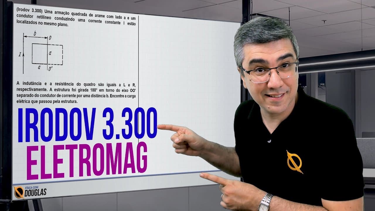 Thumbnail: IRODOV 3.300 | OLIMPÍADA-ITA-IME-SUPERIOR | ELETROMAGNETISMO