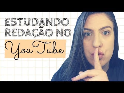 Thumbnail da aula: 7 segredos para estudar redação pelo YouTube