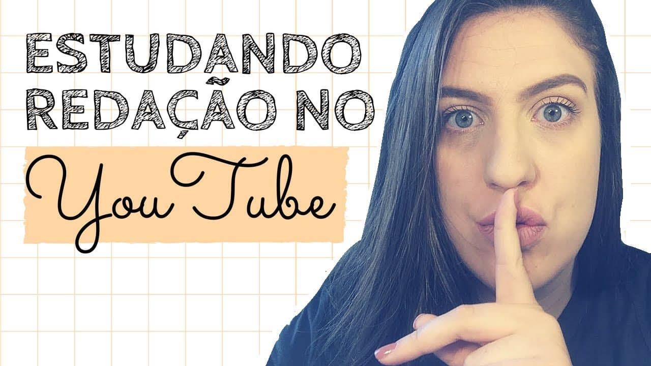 Thumbnail: 7 segredos para estudar redação pelo YouTube