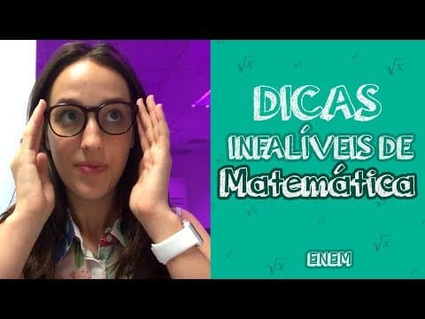 Thumbnail da aula: MATEMÁTICA: O que mais cai no Enem? ★ Spoiler do Enem