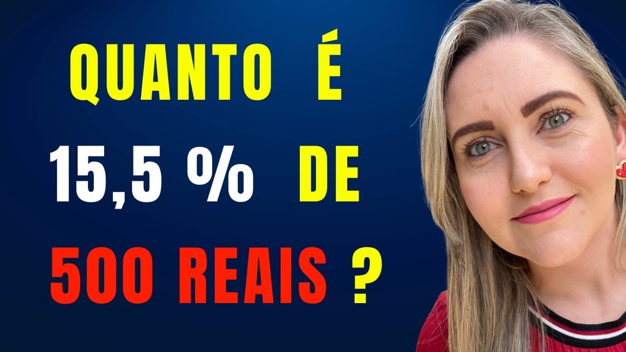 Thumbnail: 🤯😱 PORCENTAGEM COM VÍRGULA!! Matemática básica todo dia.📚🚀