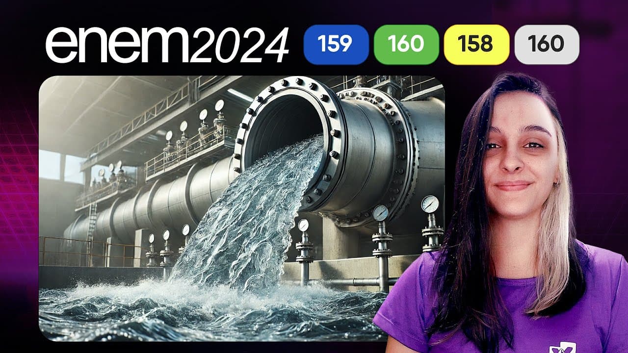 Thumbnail: Questão 159 - Caderno Azul | Razão e proporção | MATEMÁTICA ENEM 2024