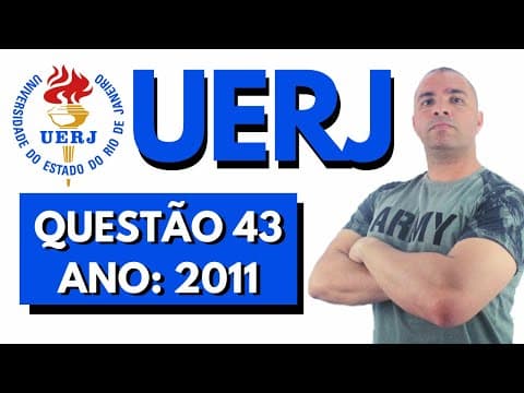 Thumbnail da aula: [UERJ 2011.1/Q43] Observe, a seguir, a fórmula estrutural do ácido ascórbico, também conhecido como